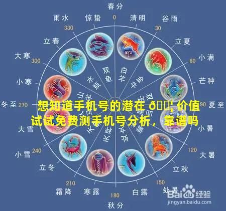 想知道手机号的潜在 🐦 价值试试免费测手机号分析，靠谱吗